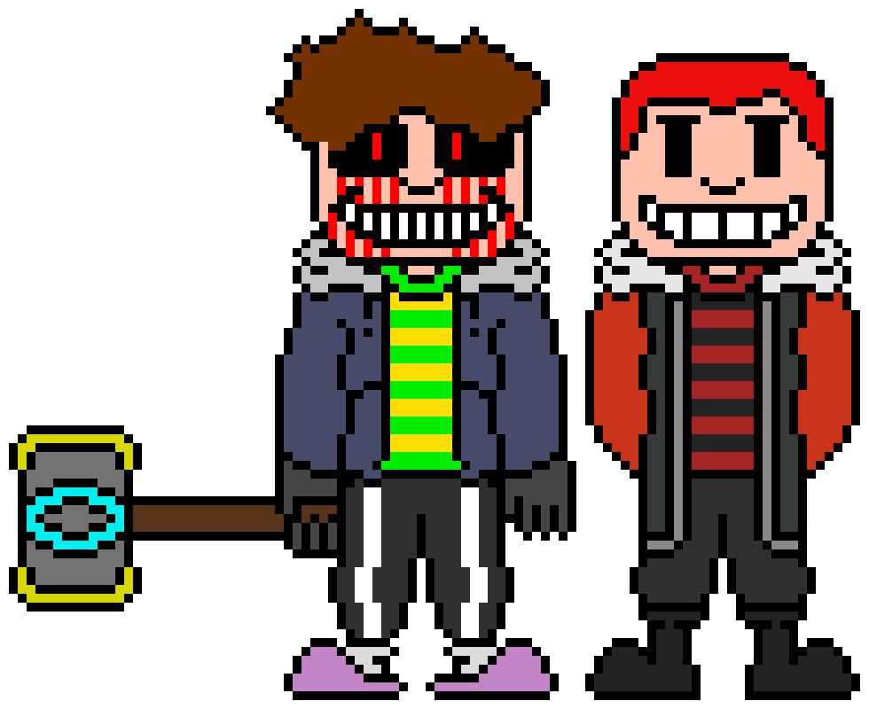 [d6b045] (Hey guys what do ya think of Trevor and Spike aka Imposter Killers)