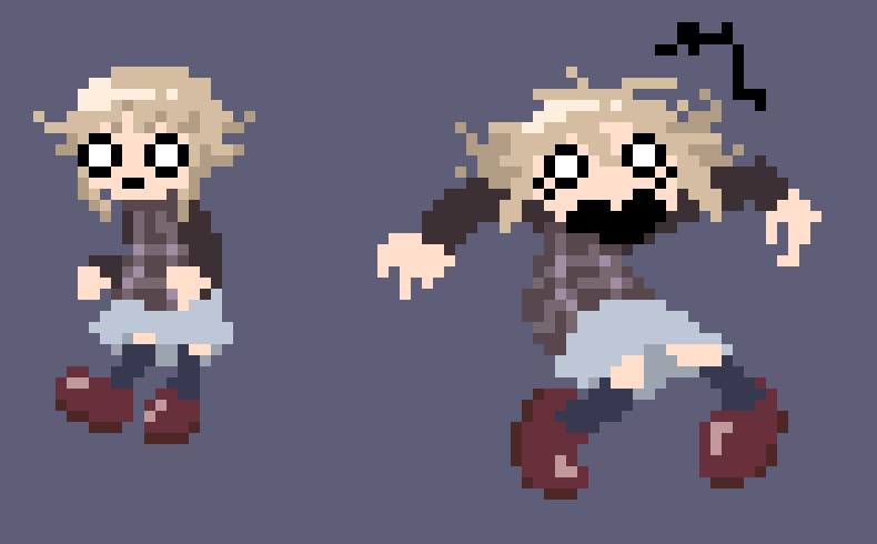 [777455] Well- There's multiple ways you can make a shocked pose, something that could possibly potray fear or something of similar looks