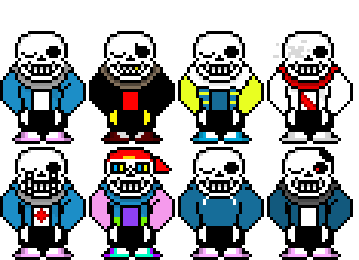 8 Sanses, 8 Bad times.