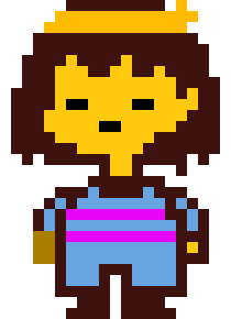 [bfd627] frisk with manly bandana and tough glove