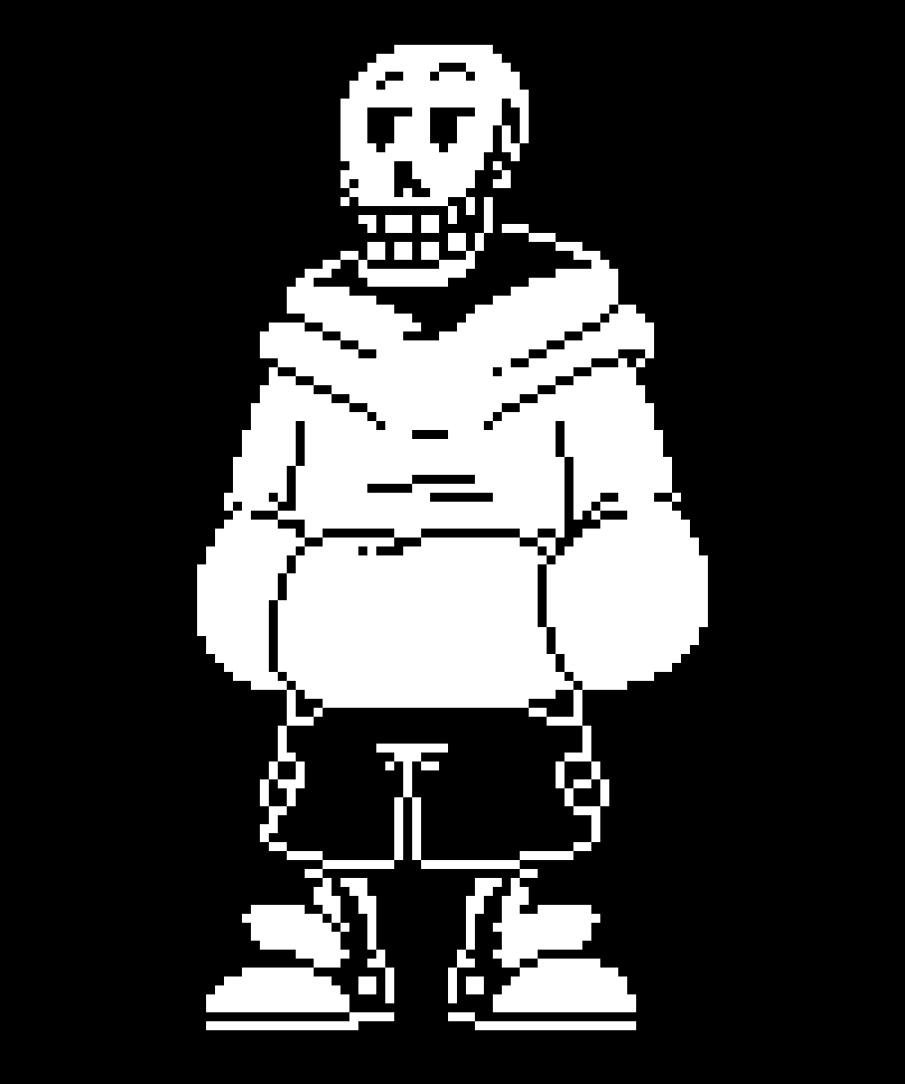 Final product of US!Papyrus. -Hammy