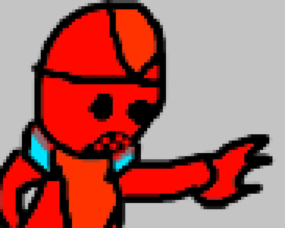 Fun fact: The whole description was made up as I was writing it. This character is brand new, although Furnace T isn't new. I made an art of him here like 3 days ago.