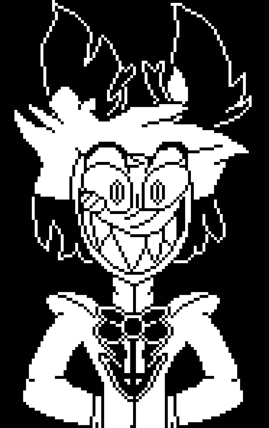 [4793a2] -touches the tip of his knife and points it away from alastor- bit of an over reaction my friend! i am alastor!