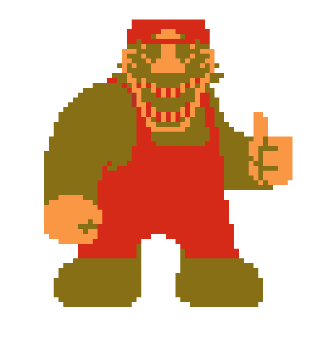 [aa1448] MX Mario '85 (but real mario)