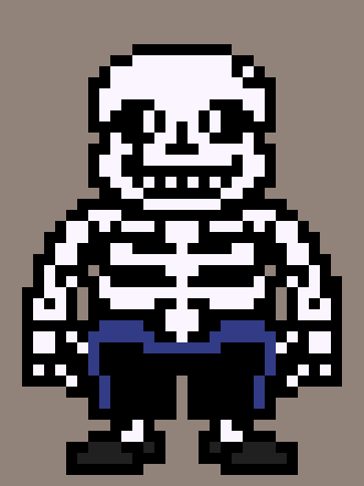 [138cca] not really working much here just trying to make shirtless sans look good