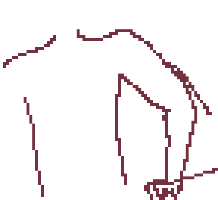 [56da69] Th shoulders also not solid, it helps to raise it and make a "bump" if the hand is leaning on something.