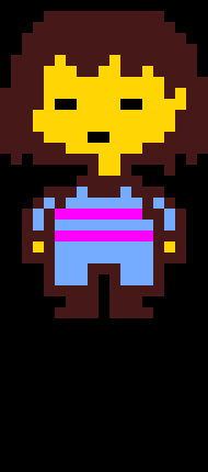 [df4002] [Frisk starts jumping, eventually dodging all of them.]