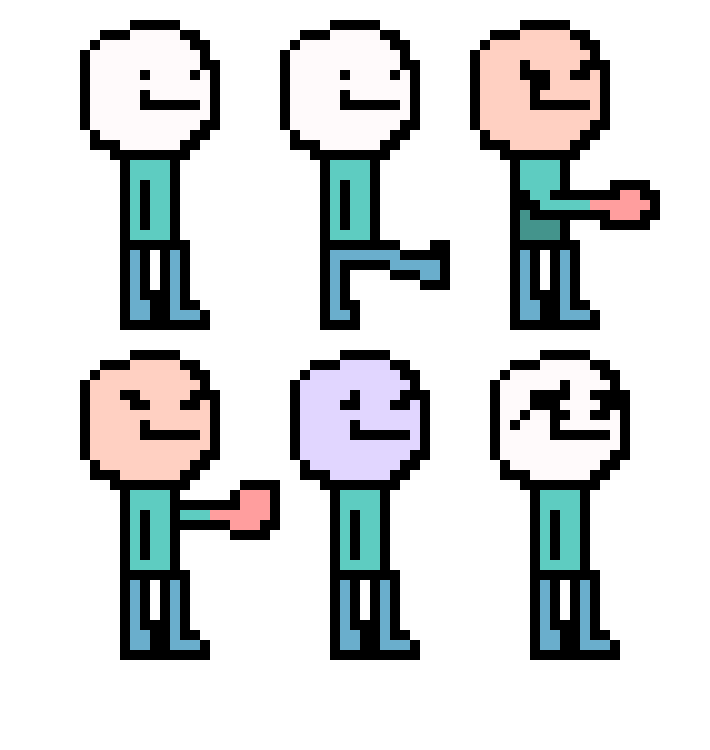 [5b76d1] Human Sprites