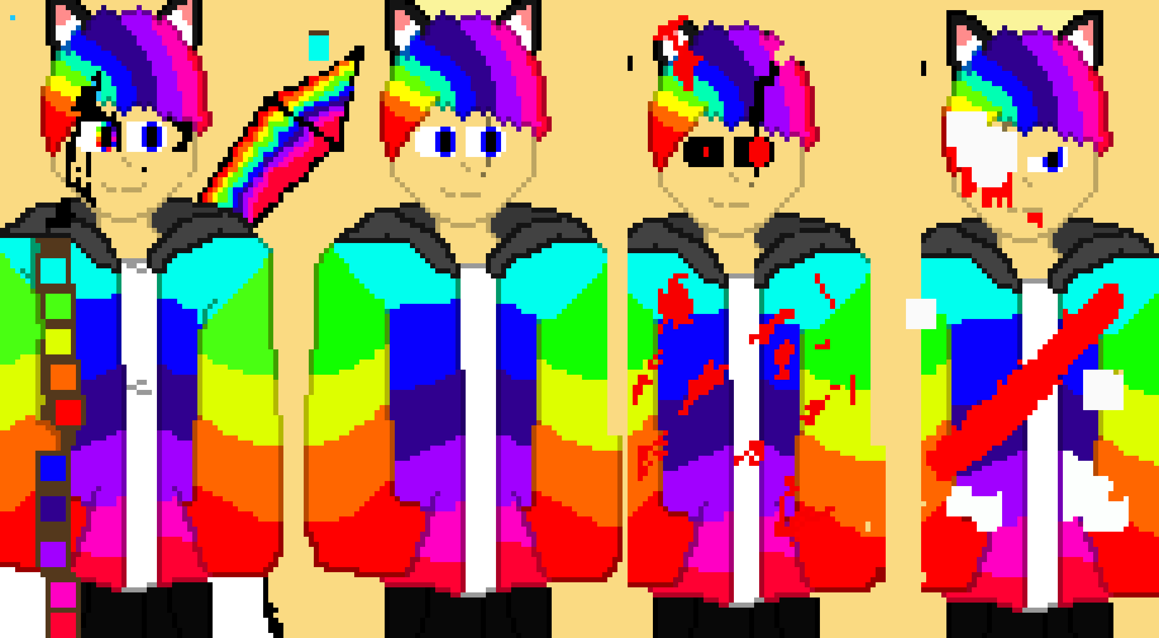 *hey cv can i use thease guys as a squad" in the rp? also what do you think of thease sprites? -rainbowfox2011