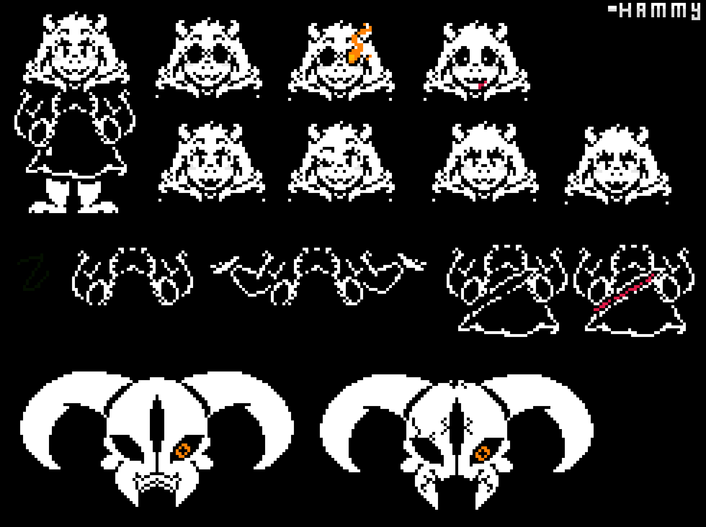 Crazy goat lady but her legs are somehow almost missing from her dress. -Hammy