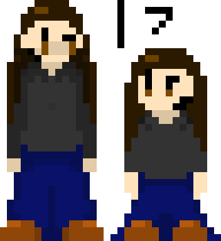 [d3c520] (( I'll be honest, I would've used the other sprite, but it is 35 pixels tall, 7 pixels taller than the other sprite I made and 3 pixels taller than Mario. Plus the smaller design fits better oddly.. ))