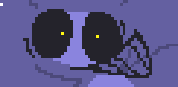 crashes through the wall