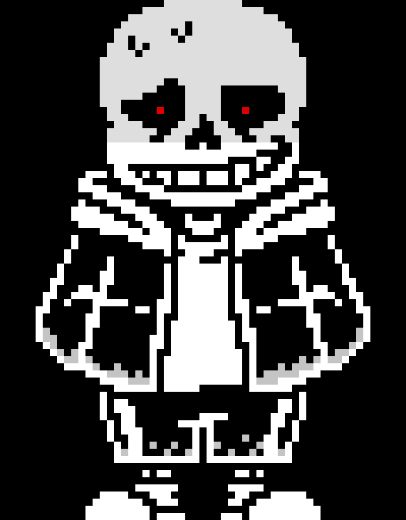 Weak dust Last Breath Sans Phase 1 Sprite