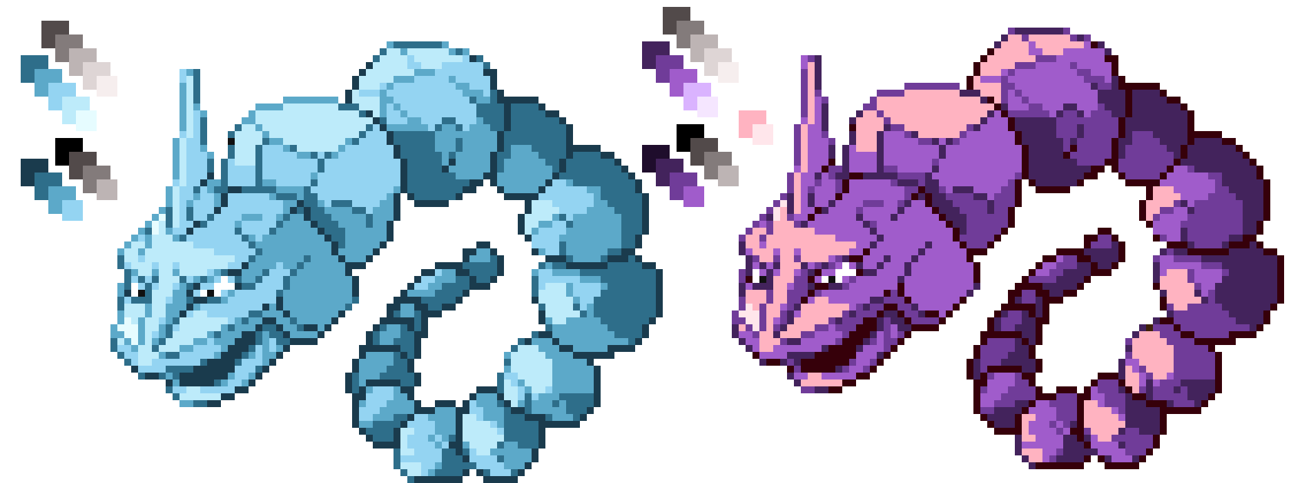 [f28dba] Crystal Onix and the Amethyst Shiny V.1