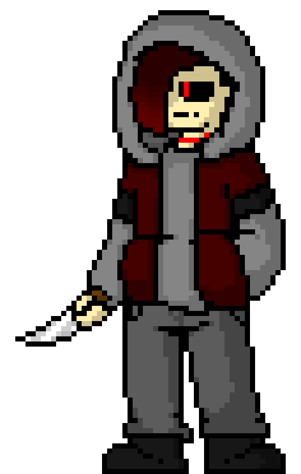 -muttering: yep...no one believe the demon whos been working SO hard to earn their trust...pleasant...-stops in his tracks- all ya gotta do is say my name...