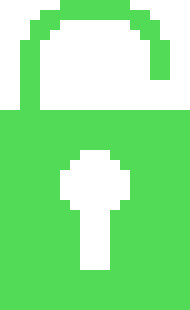 [88a1a9] Green Lock Sprite Sprite