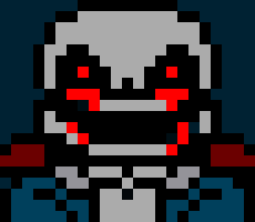 *the chains vanish,then reappear,as they get a grip around him*