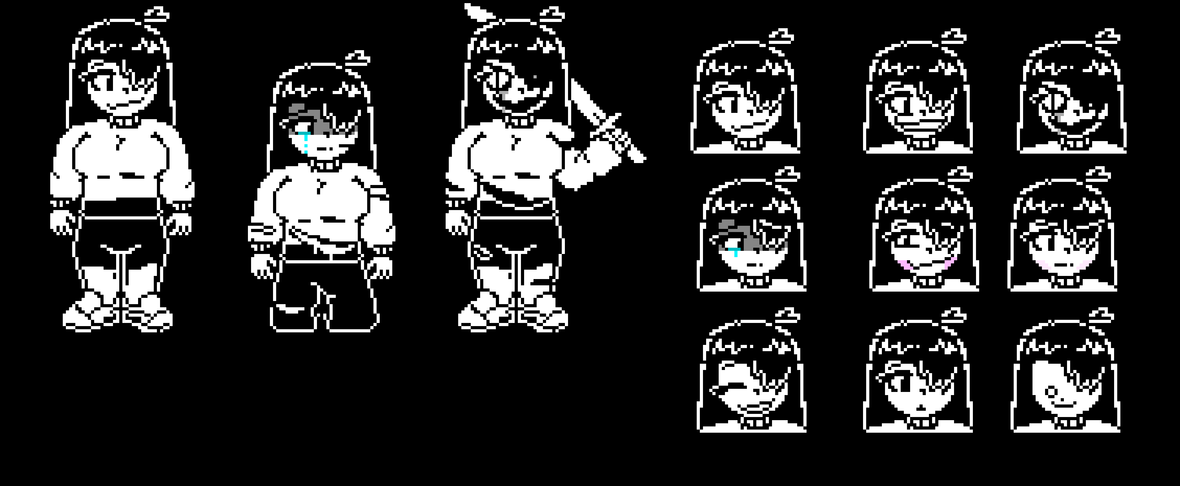 (updated sprite sheet!) "what do you guys think?"