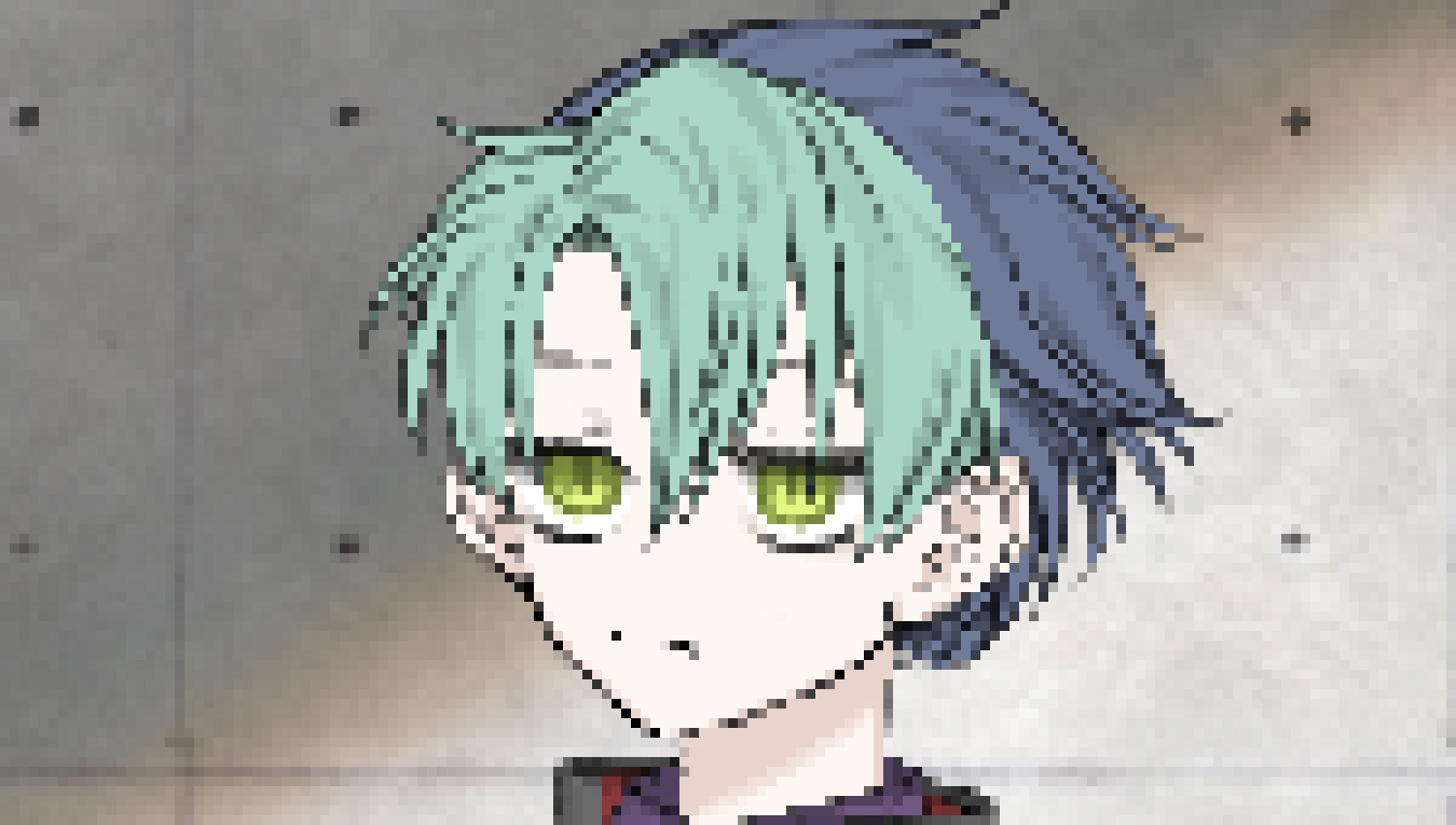 [2a5b2b] *The kid took his deck out, shuffling through the cards.*