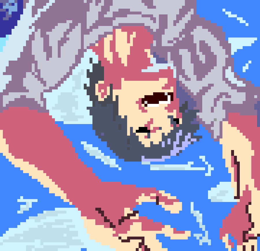 [d5ad05] second of all, with unlined art the focus isn't on individual pixels being placed, but the overral look, focus on broader strokes of the mouse and if it doesn't look right, you shape it from that point instead of deleting.