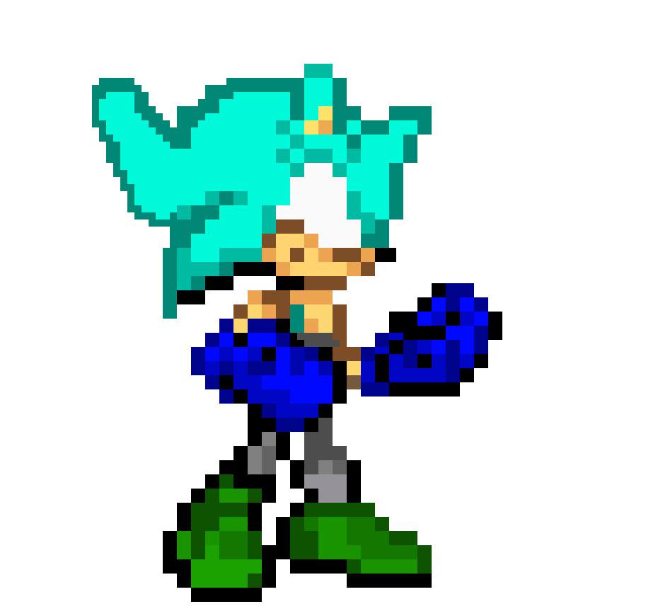 [d4c9dd] Super form:Jerick the hedgehog