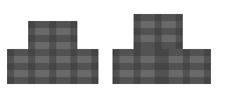 [f2688d] the one on the right shows how they would look if they didn't overlap