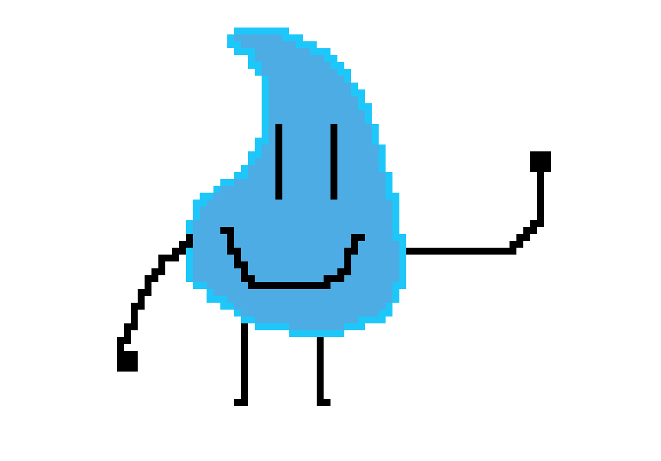 bfdi teardrop sprite cuz why not