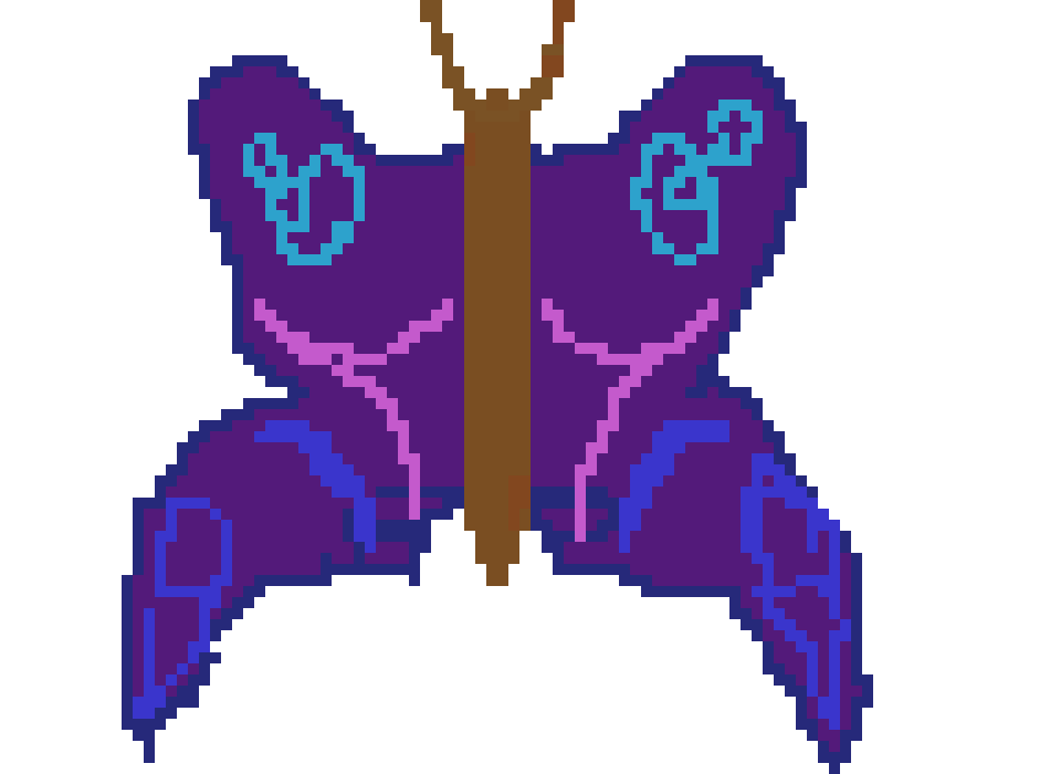 [891059] butterfly pixel