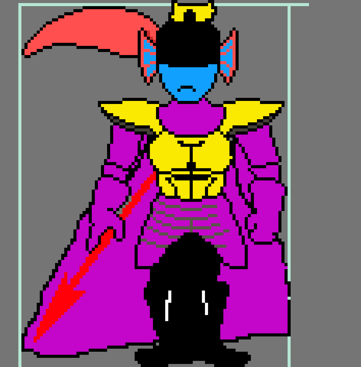 Changed fate undyne ( yes its obvious she's ashore in this)