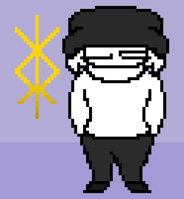 How generous of you... I will go easy on this one, alright? * He'd summon a single rapidly flashing colored bone, slowly floating towards Paladar. *