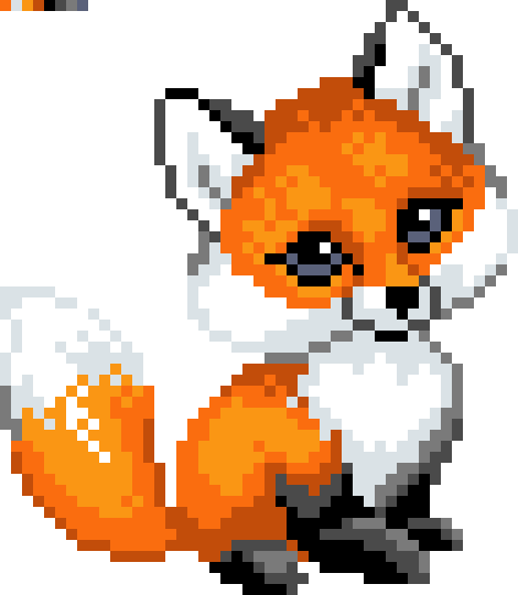 A cute fox | For Lily | The first image I out as MUCH time as I can into it... -Terrie