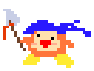 [777455] I actually uh... saw him earlier...