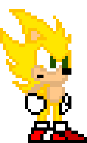 Its time for the sprite nobody has been waiting for! Super Sonic!