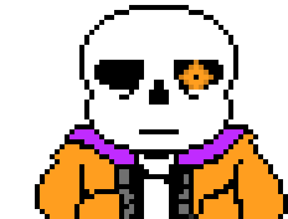 Sans...? controls the shards and it went to him so fast that he gets cuts *