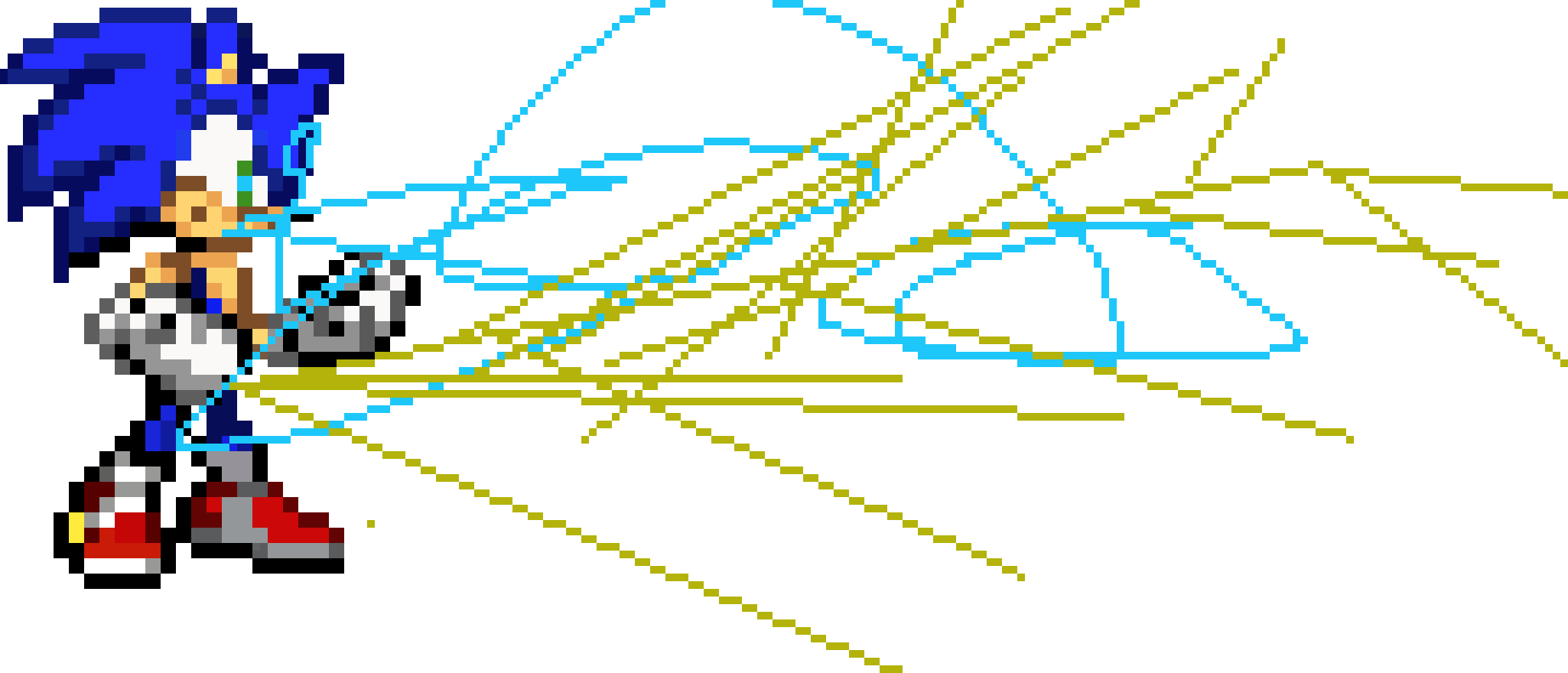 [2a8a6b] Sonic Advance: Sonic Sprite