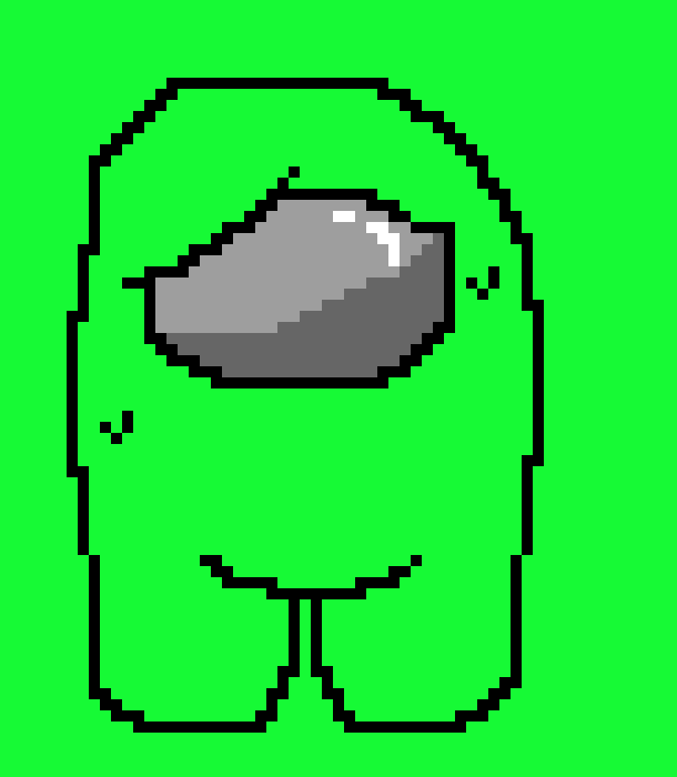 Among Us Tale. Monster kid-Baby Light green. -Hammy