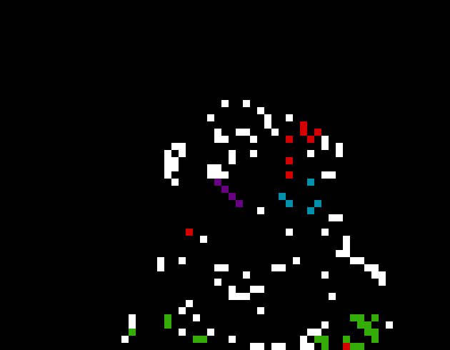 *turns visable to and stays silent at the 0 level