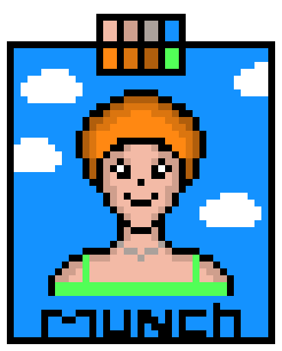 [83ec8c] David Pixel Art Color
