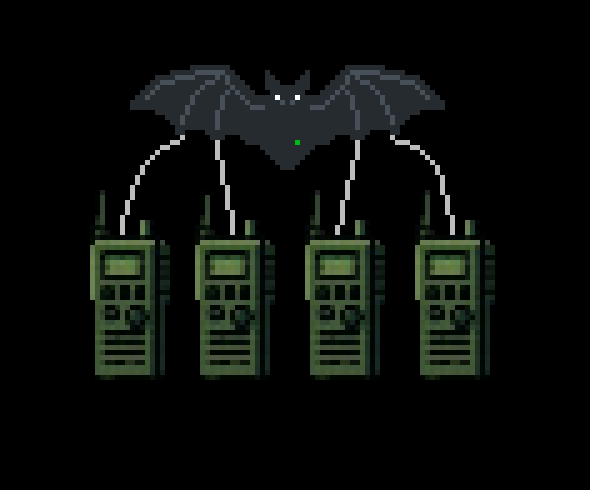 [cf5c3d] Bat Icon