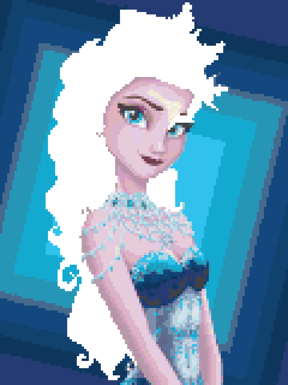 Anime Elsa - Unfinished