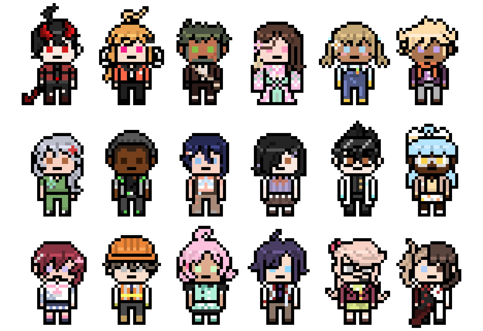 [4e4376] Danganronpa OCs