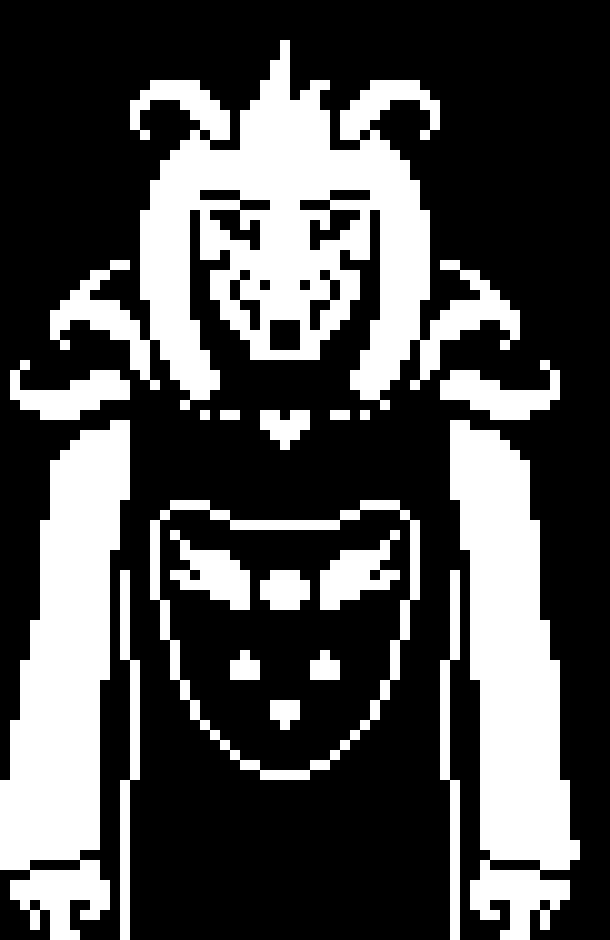 [2fbf6b] ``ehe- what?`` ``MY NAME is Asriel Dreemurr..``