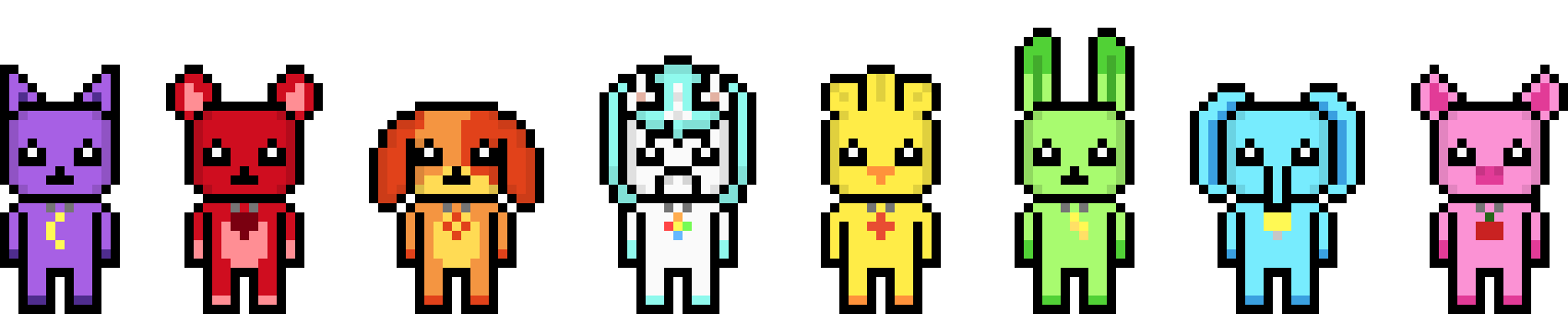 [7d49c3] Smiling Critters