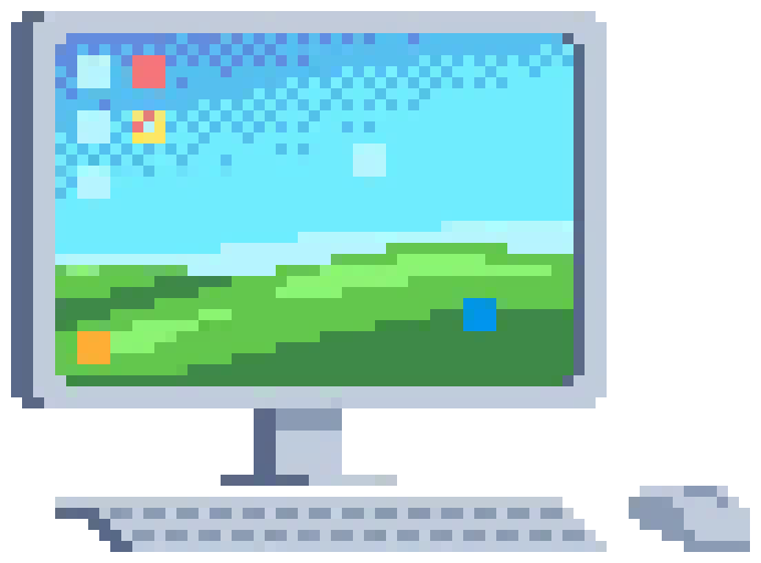 [3cfe0f] pixel computer