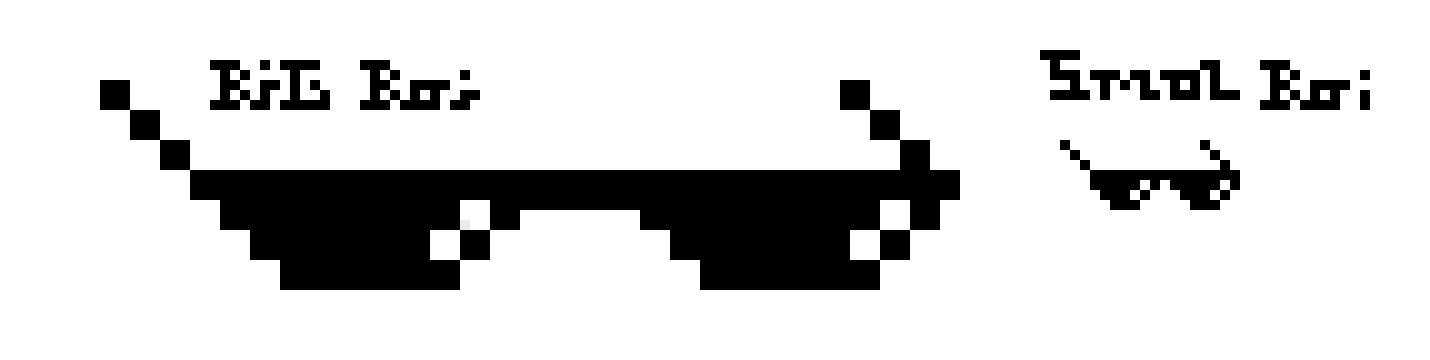 [925489] Pixel glasses