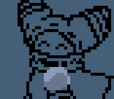 [039810] oh yes, right, your sword! I managed to get the weird stuff off of it!