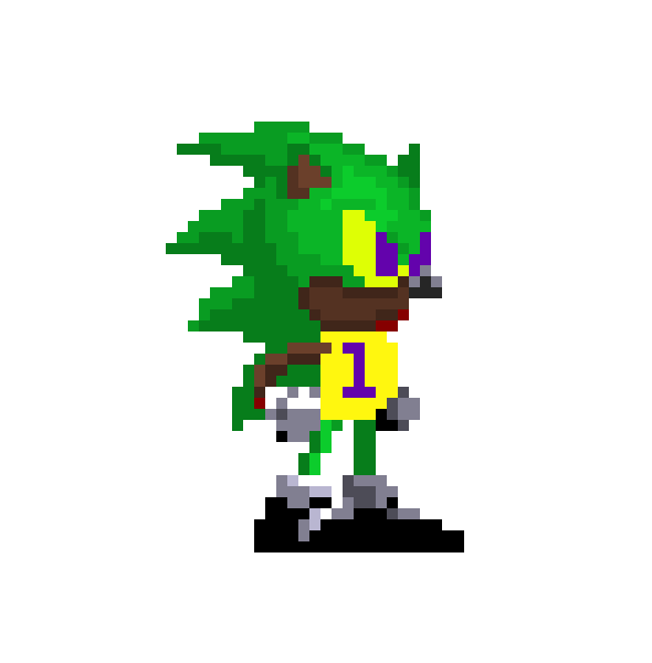 [2eb525] Lebron the Hedgehog ideal sprite