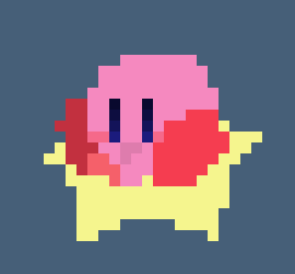 [d5dc6e] *kirby came down on the same star as well*