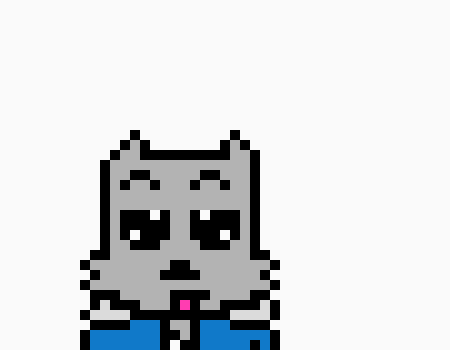 Ink thinks i'm a cute dog UwU