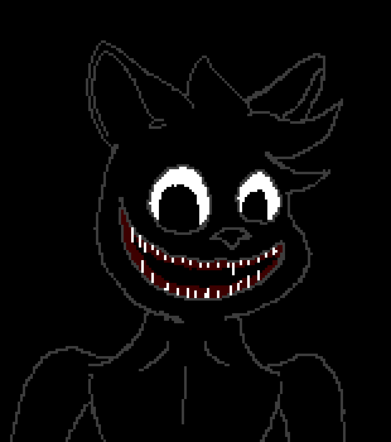 *Comes closer* You ever wonder what its like being a cartoon? 